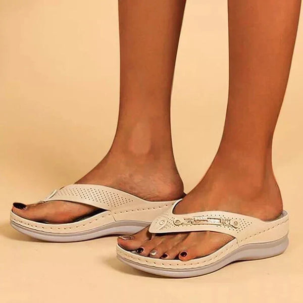 Women’s Cushioned Comfort Thong Sandals
