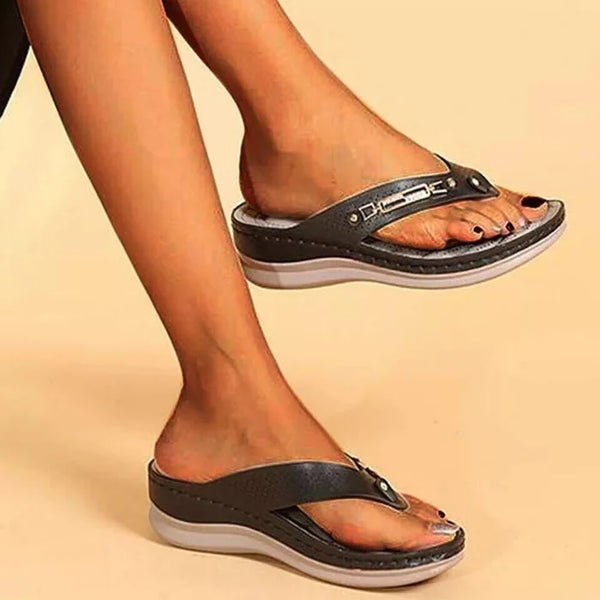 Women’s Cushioned Comfort Thong Sandals