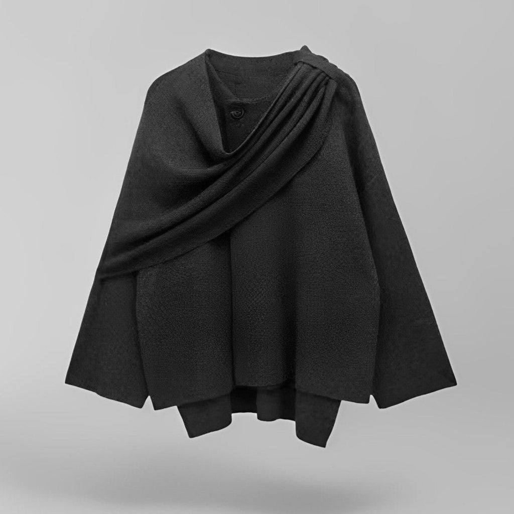 Women’s Draped Neck Poncho