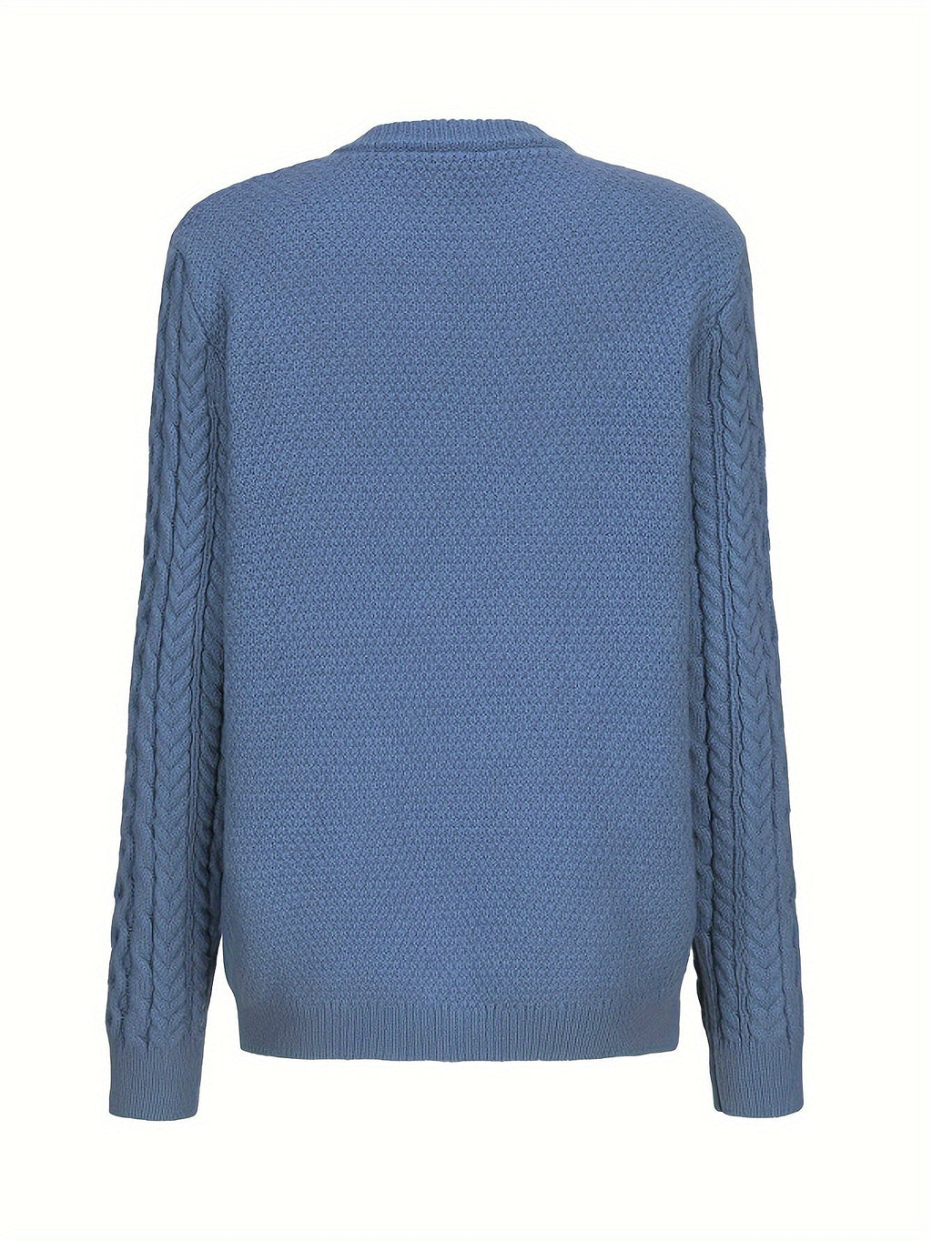 Cardigan da donna in maglia con abbottonatura frontale