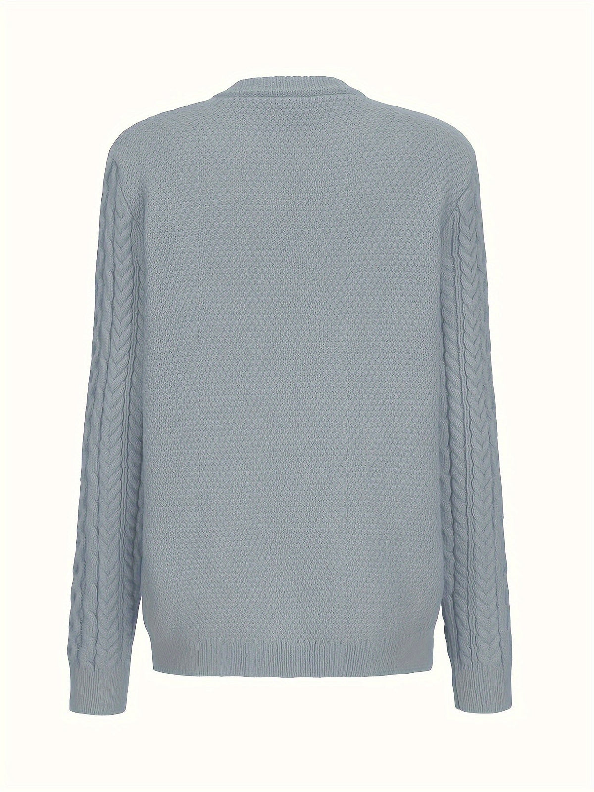 Cardigan da donna in maglia con abbottonatura frontale