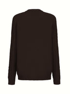 Cardigan da donna in maglia con abbottonatura frontale