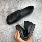 Slip-on-loafers för kvinnor med rosettdetalj
