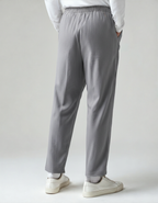 Herren Leichte Kordelzug-Hose mit schmal zulaufendem Bein, elastischem Bund und entspanntem Alltags-Schnitt