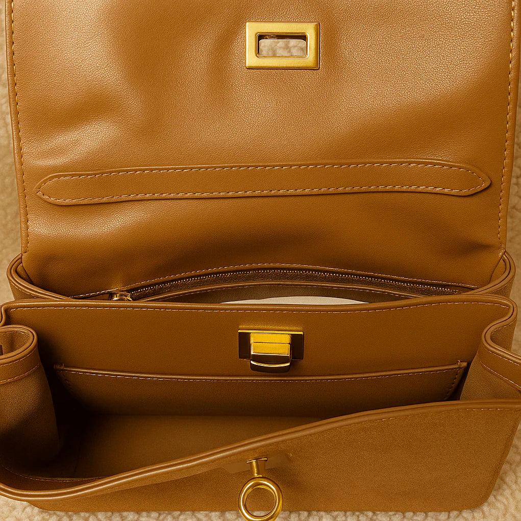 Women’s Suede Shoulder Tote Bag