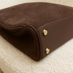 Women’s Suede Shoulder Tote Bag