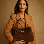 Women’s Suede Shoulder Tote Bag