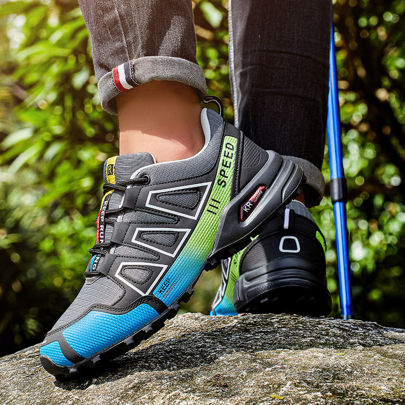 Unisex Lightweight Hiking Shoes with Anti Slip Sole and Breathable Design