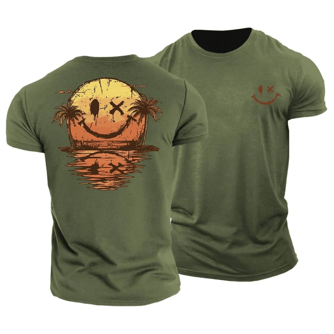 Herren-T-Shirt mit Grafikdruck