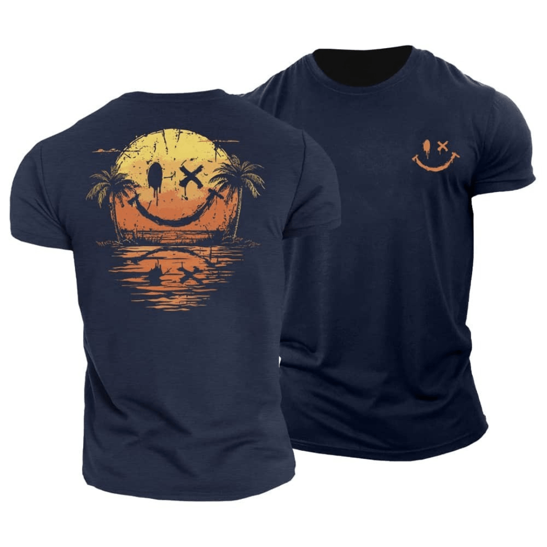 Herren-T-Shirt mit Grafikdruck