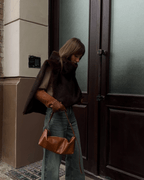Women’s Faux Fur Turtleneck Cropped Vest