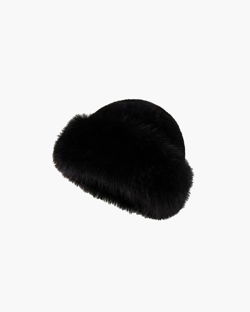Chapeau d’hiver pour femme en fausse fourrure pelucheuse