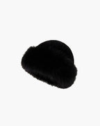 Chapeau d’hiver pour femme en fausse fourrure pelucheuse