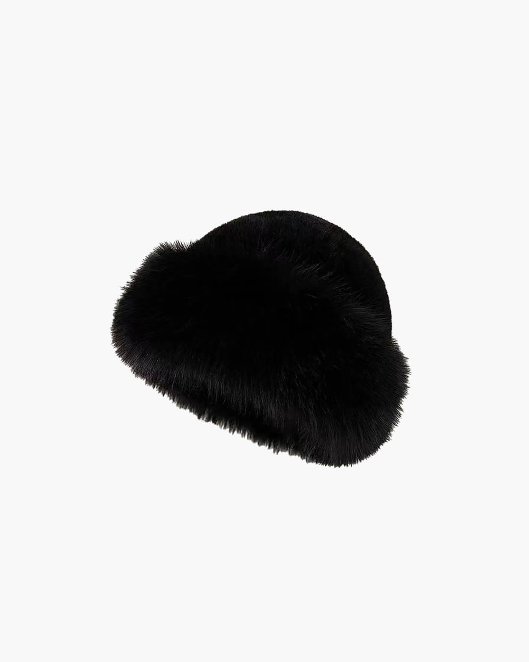 Chapeau d’hiver pour femme en fausse fourrure pelucheuse