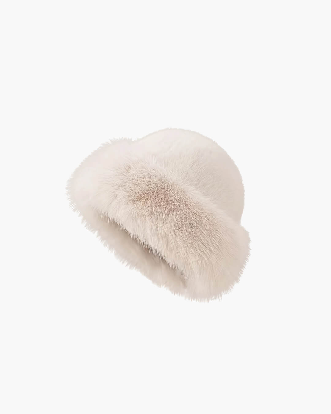 Chapeau d’hiver pour femme en fausse fourrure pelucheuse