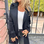 Women’s Contrast Sleeve Coat