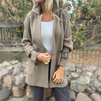 Women’s Contrast Sleeve Coat