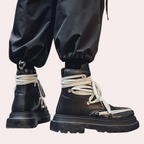 Herren-Schnürstiefel mit hohem Schaft