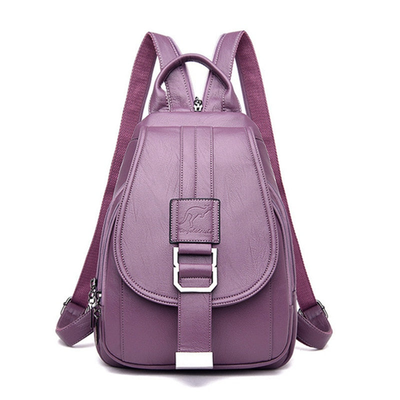 Sac à dos pour femme à rabat avant
