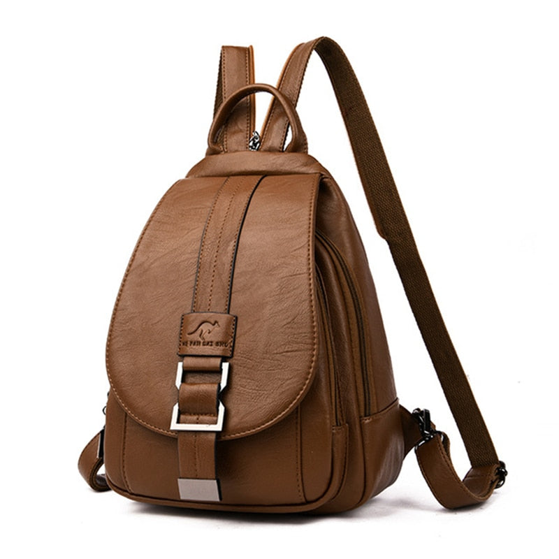 Sac à dos pour femme à rabat avant