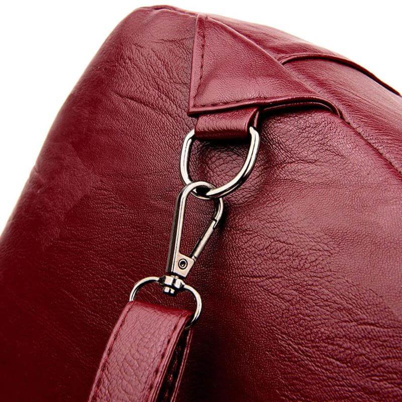 Mochila de mujer con solapa frontal