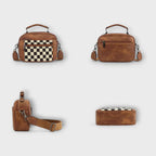 Women’s Checkered Crossbody Bag
