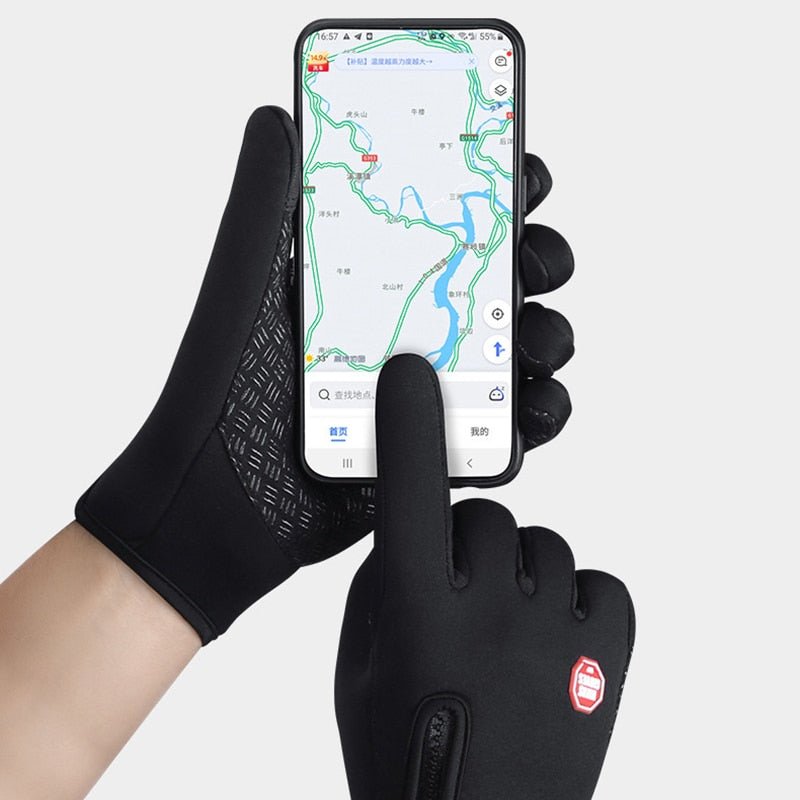 Termiske vinterhandsker med touchscreen