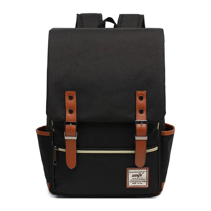 Sac à dos classique avec rabat et détails à boucle