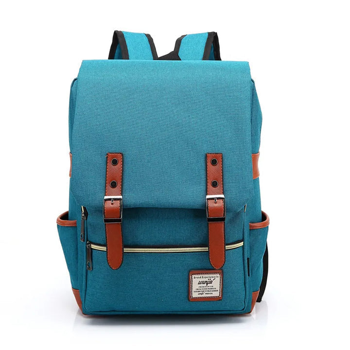 Sac à dos classique avec rabat et détails à boucle