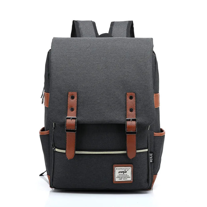 Sac à dos classique avec rabat et détails à boucle