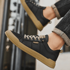 Minimalistische Freizeit-Schnürsneaker für Herren