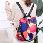 Mochila convertible multicolor para mujer