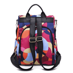 Mochila convertible multicolor para mujer