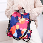 Mochila convertible multicolor para mujer