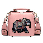 Women’s Elephant Detail Shoulder Bag