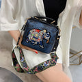 Women’s Elephant Detail Shoulder Bag