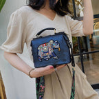 Women’s Elephant Detail Shoulder Bag