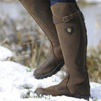 Botas altas de exterior con hebilla para mujer
