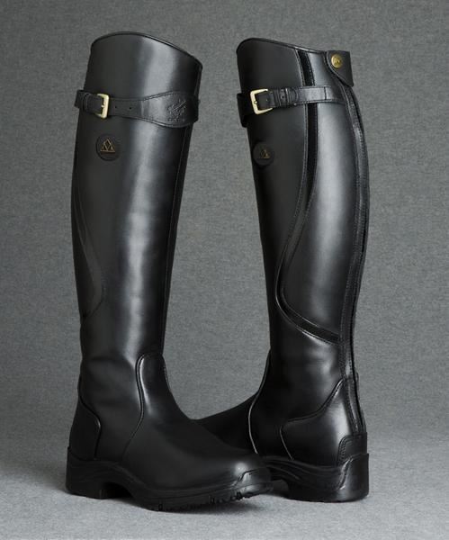 Botas altas de exterior con hebilla para mujer