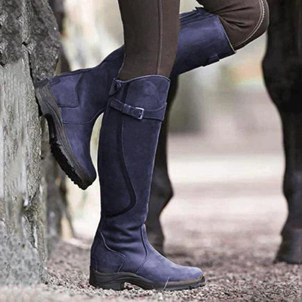 Bottes d’extérieur hautes pour femmes à boucle