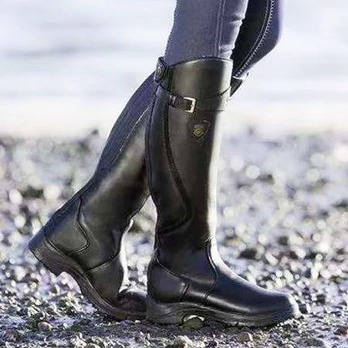 Bottes d’extérieur hautes pour femmes à boucle
