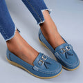Dames loafers med kvaster og slip-on-design