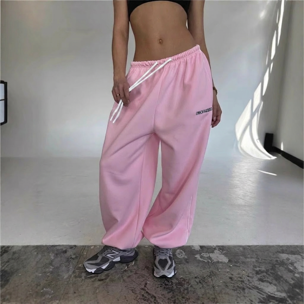 Pantalon de jogging large et décontracté pour femmes