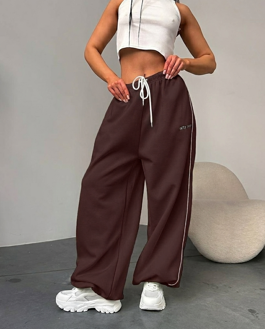 Pantalon de jogging large et décontracté pour femmes